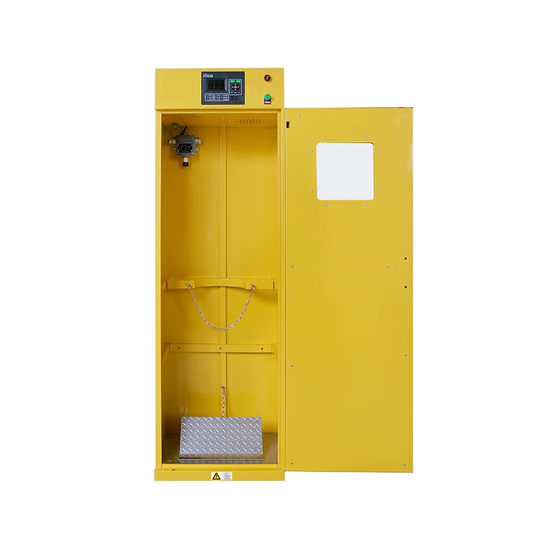Single-bottle Explosion Proof Gas Cylinder Storage Cabinet