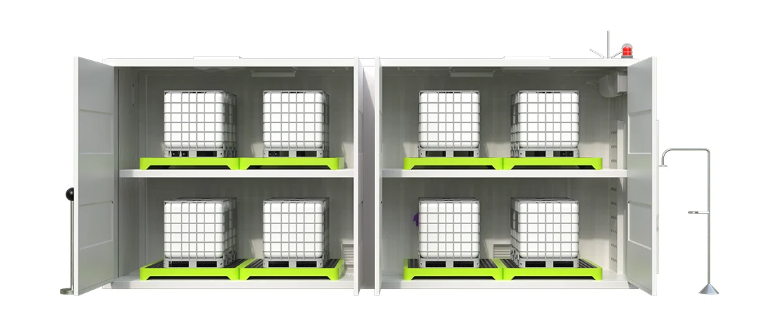 Shelving-type Outdoor Explosion-proof Storage Container Warehouse